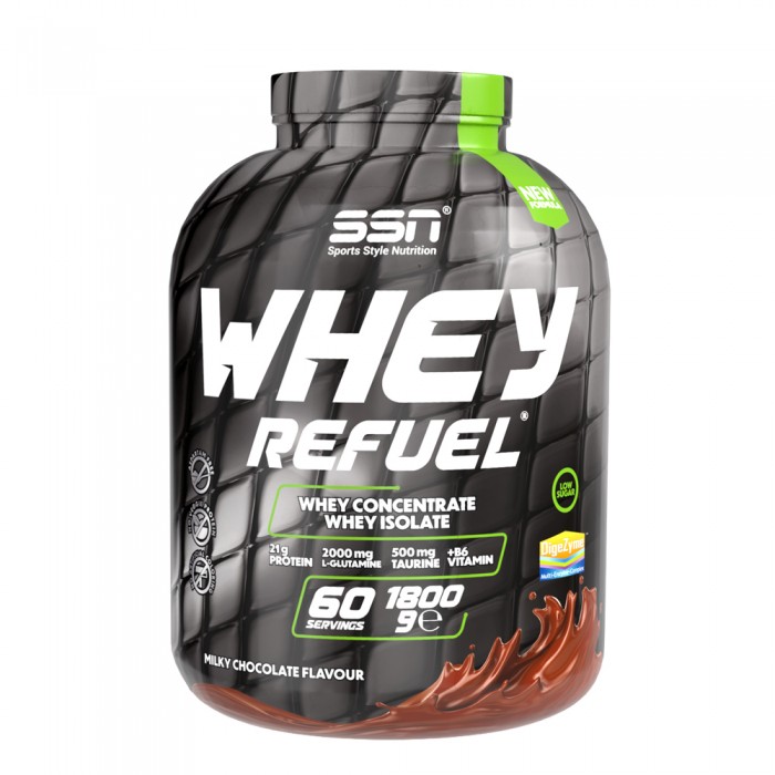 SSN Sports Style Nutrition Whey Refuel 1800 Gr (Çikolata) Protein Tozu SSN Sports Style Nutrition Whey Refuel 1800 Gr (Çikolata) Protein Tozu