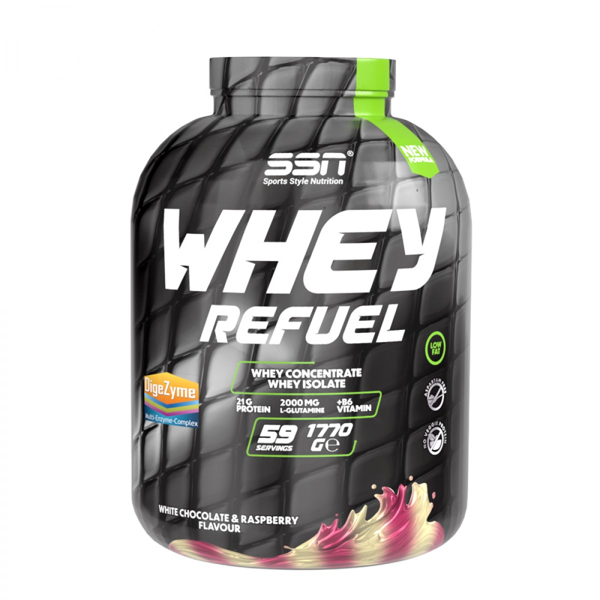 SSN Sports Ssn Sports Style Nutrition Whey Refuel (beyaz Çikolata-ahududu) Protein Tozu