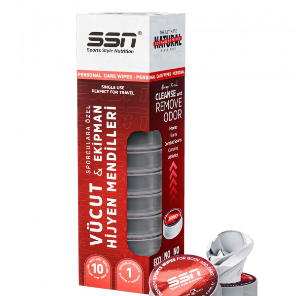 Ssn Sports Style Nutrition Fitment Premium Sports Wipes For Body & Gear Ssn Sports Style Nutrition Fitment Premium Sports Wipes For Body & Gear