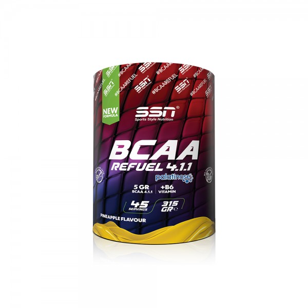 SSN Sports Style Nutrition BCAA 4.1.1 315 Gr (Ananas) Amino Asit SSN Sports Style Nutrition BCAA 4.1.1 315 Gr (Ananas) Amino Asit