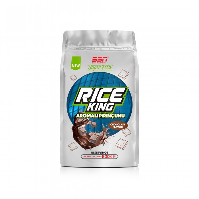 SSN Sports Style Nutrition  SuperFood Rice King 900 Gr Aromalı Pirinç Unu ( Çikolata )