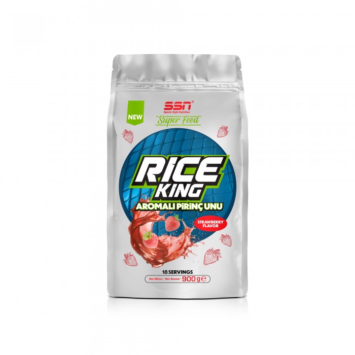 SSN Sports Style Nutrition SuperFood Rice Refuel 900 Gr Pirinç Unu Kreması  ( Çilek Aromalı)