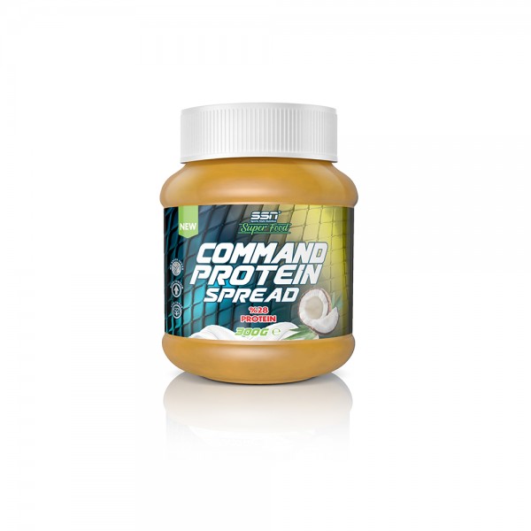 SSN Sports Style Nutrition SuperFood Command Protein Spread 300 Gr - Yüksek Proteinli Krema (Hindistan Cevizli) Sağlıklı Atıştırmalık