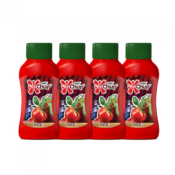 SSN Sports Style Nutrition Fitchup 340 Gr Diyet Ketçap 4'Lü Kampanya (4 Ssn Fitchup) Kombinasyon