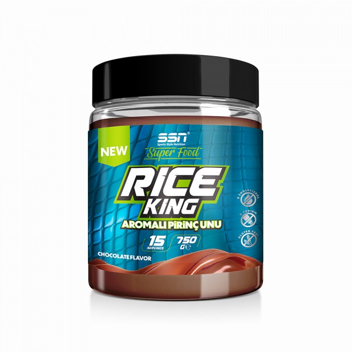SSN Sports Style Nutrition  SuperFood Rice King 750 Gr Aromalı Pirinç Unu ( Çikolata )