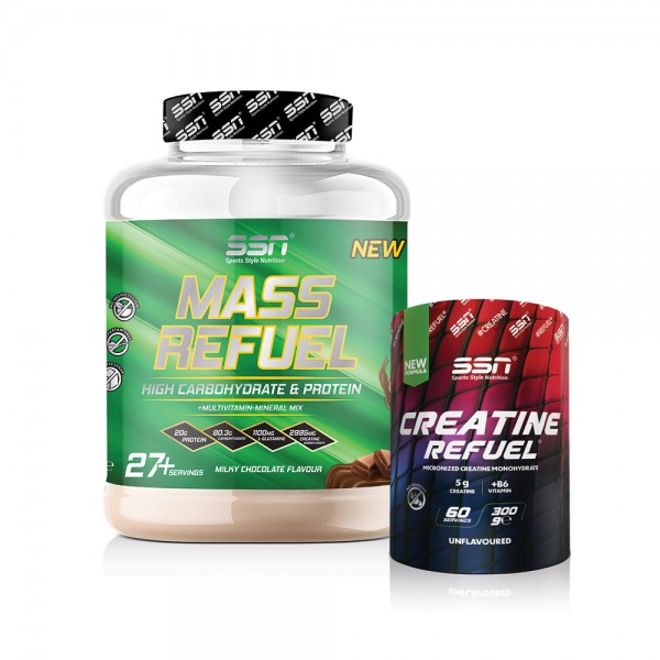 SSN Sports Style Nutrition Hacim Kilo Kombinasyonu 5 (Mass 3 Kg + Creatine)