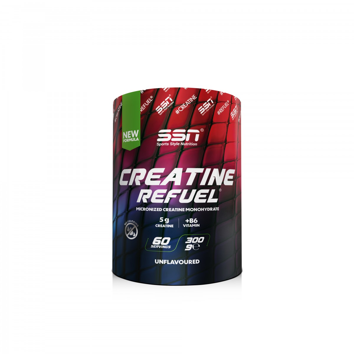 SSN Sports Style Nutrition Creatine Refuel (aromasız) — 300 g