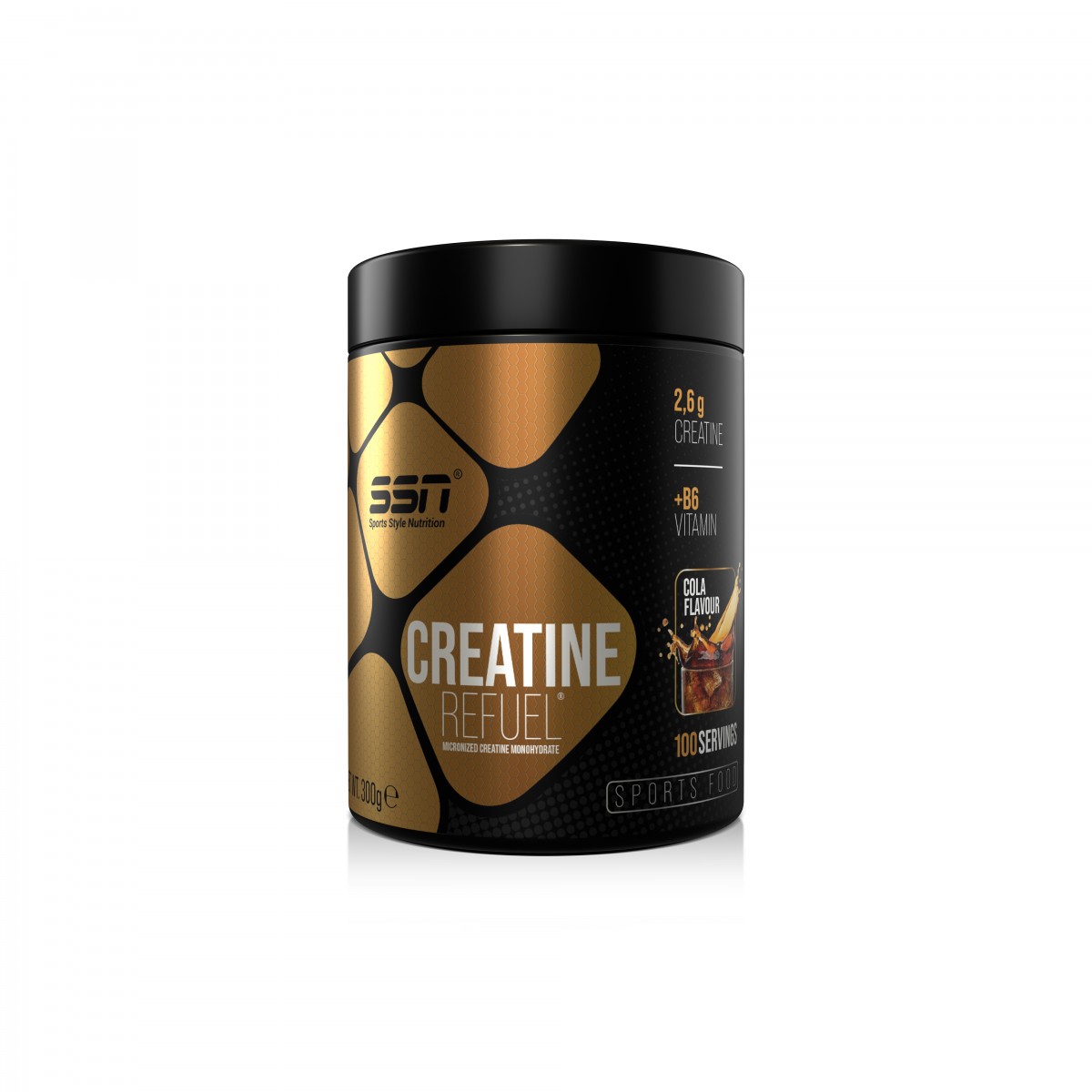 SSN Sports Style Nutrition Creatine Refuel (kola Aromalı) — 300 g