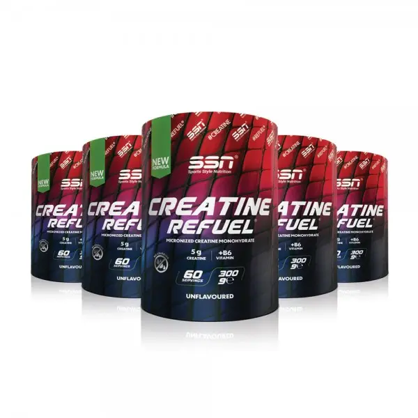 SSN Creatine 300g Kombo Paket ( 5 x  SSN Creatine300g Aromasız )