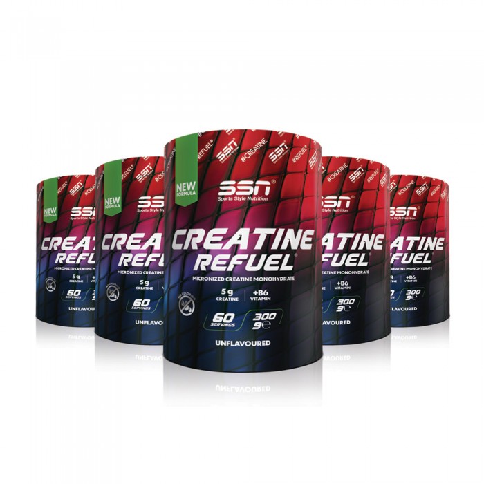 SSN Creatine 300g Kombo Paket ( 5 x  SSN Creatine300g Aromasız )
