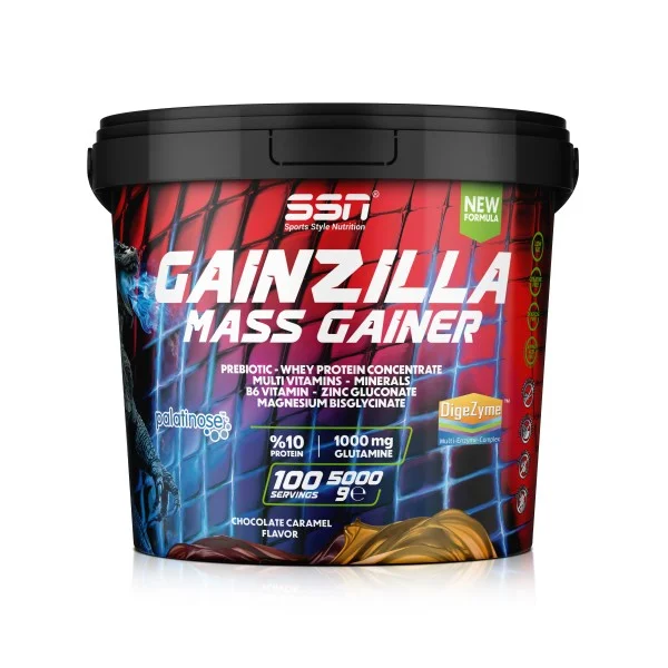 SSN Sports Style Nutrition Gainzilla Mass Gainer 5000 g (Çikolata-Karamel)