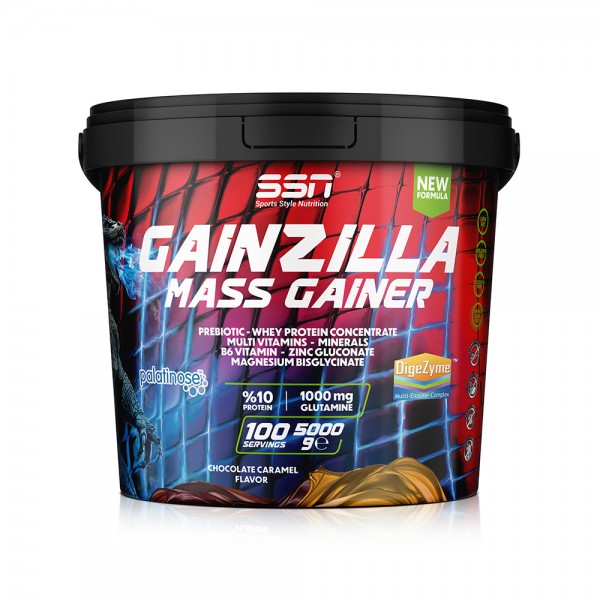 SSN Sports Style Nutrition Gainzilla Mass Gainer 5000 g (Çikolata-Karamel) SSN Sports Style Nutrition Gainzilla Mass Gainer 5000 g (Çikolata-Karamel)