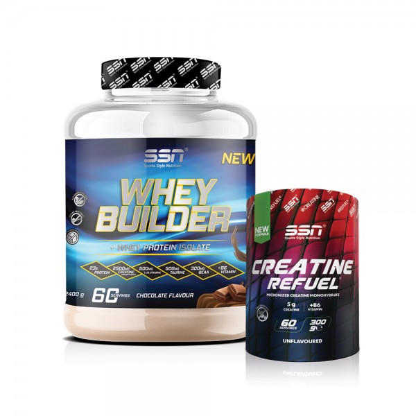 SSN Sports Style Nutrition Büyüme Kombinasyonu 2 (Whey Builder + Creatine)