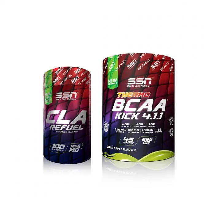 SSN Sports Style Nutrition Form Kombinasyonu  1 (Cla + Bcaa Thermo Kick)