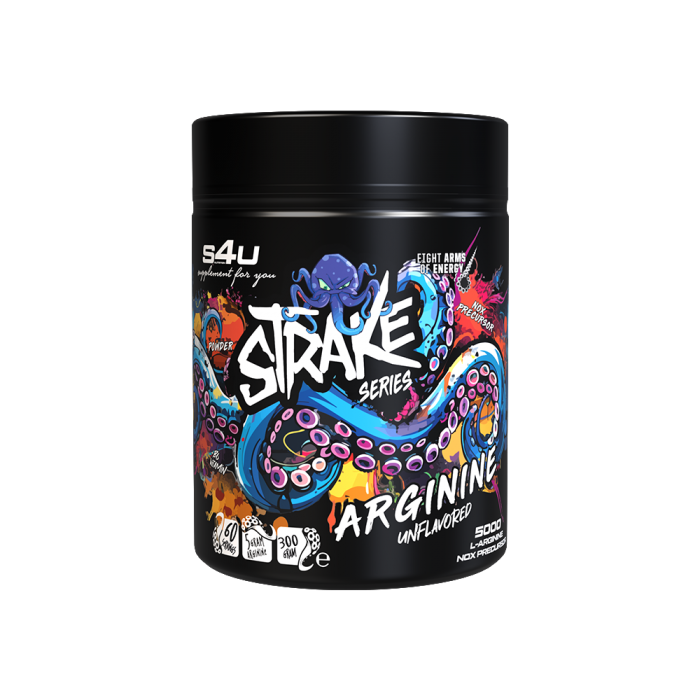 S4U Strake Series Arginine Aromasız 300g - Saf Performans S4U Strake Series Arginine Aromasız 300g - Saf Performans