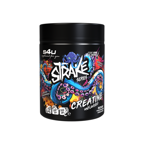 S4U Strake Series Creatine 300g - Aromasız Mikronize Kreatin S4U Strake Series Creatine 300g - Aromasız Mikronize Kreatin