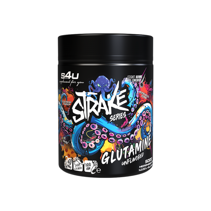 S4U Strake Series Glutamine %100 Saf Aromasız 300 Gram S4U Strake Series Glutamine %100 Saf Aromasız 300 Gram