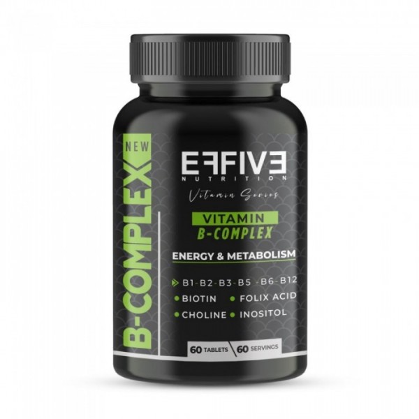 Effive Vitamin B-Complex – 60 Tablet
