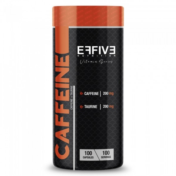 Effive Caffeine + Taurine – 100 Kapsül